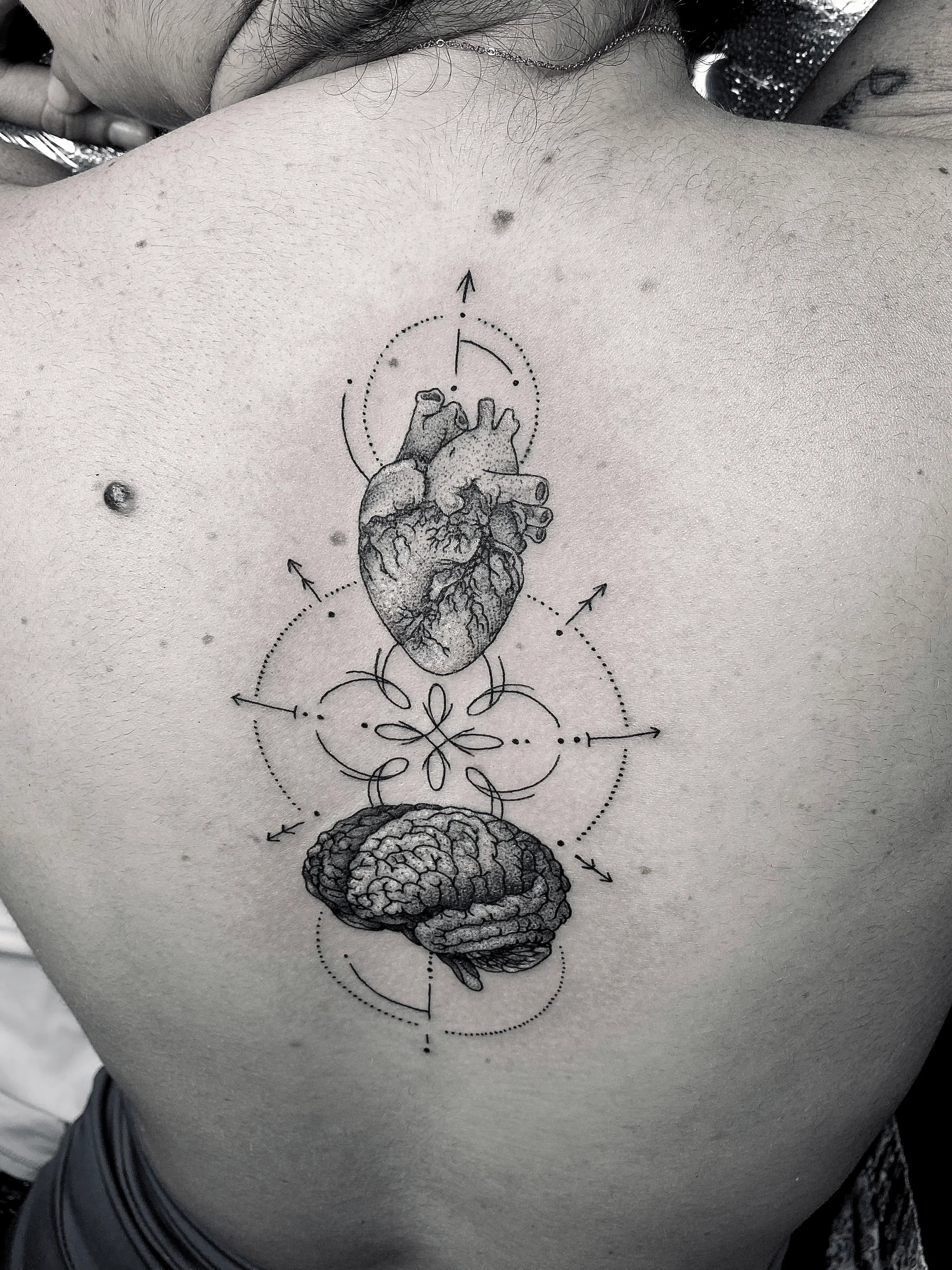 Tatuaje de Fine line